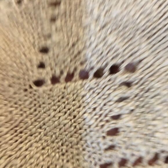 Gorgeous white fur knit sweater! Multi knit pattern - Picture 2 of 7